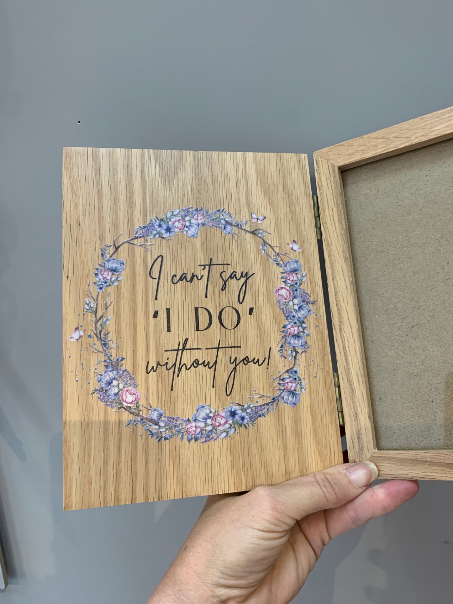 Bridesmaid photo frame