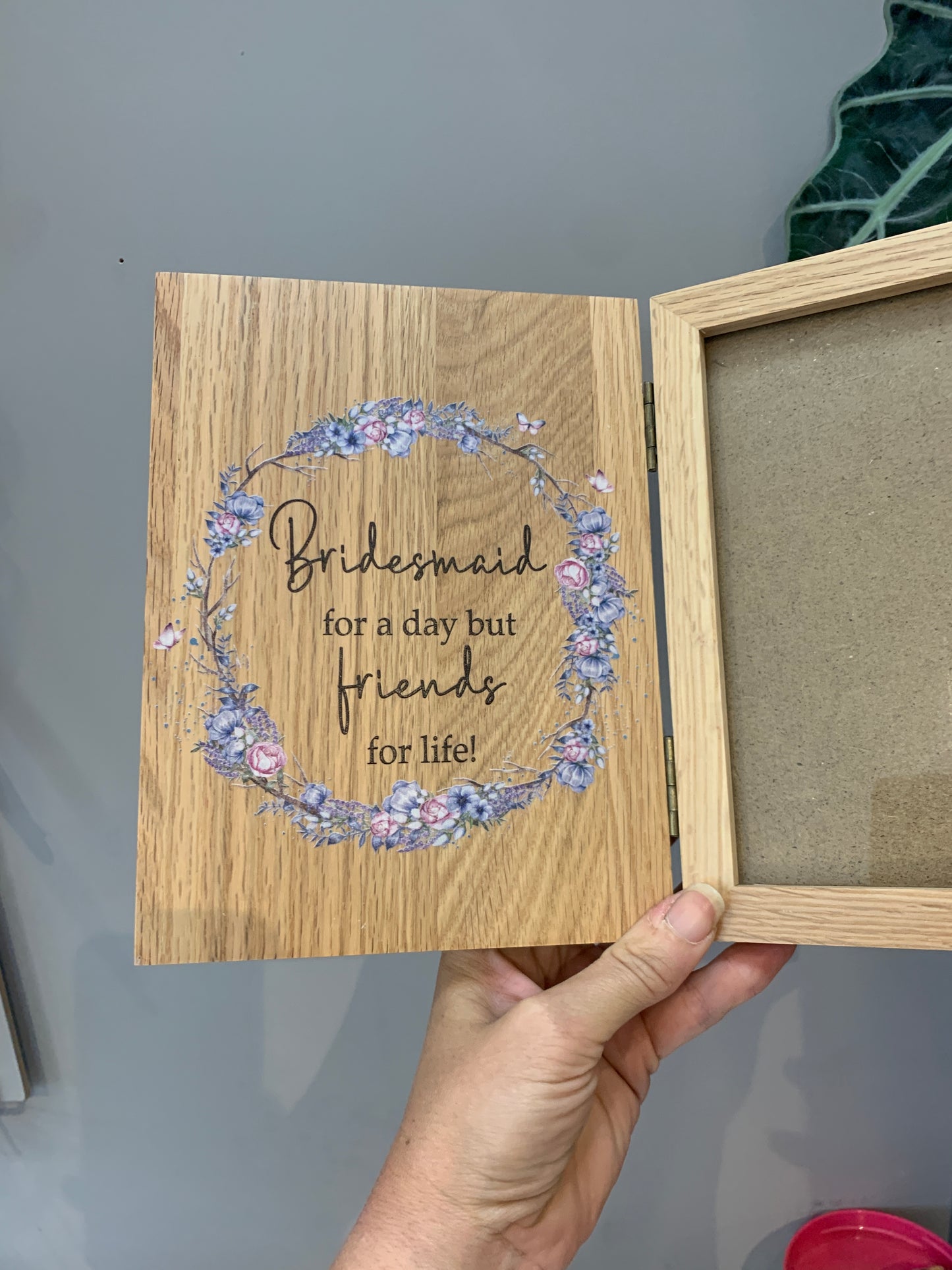 Bridesmaid photo frame