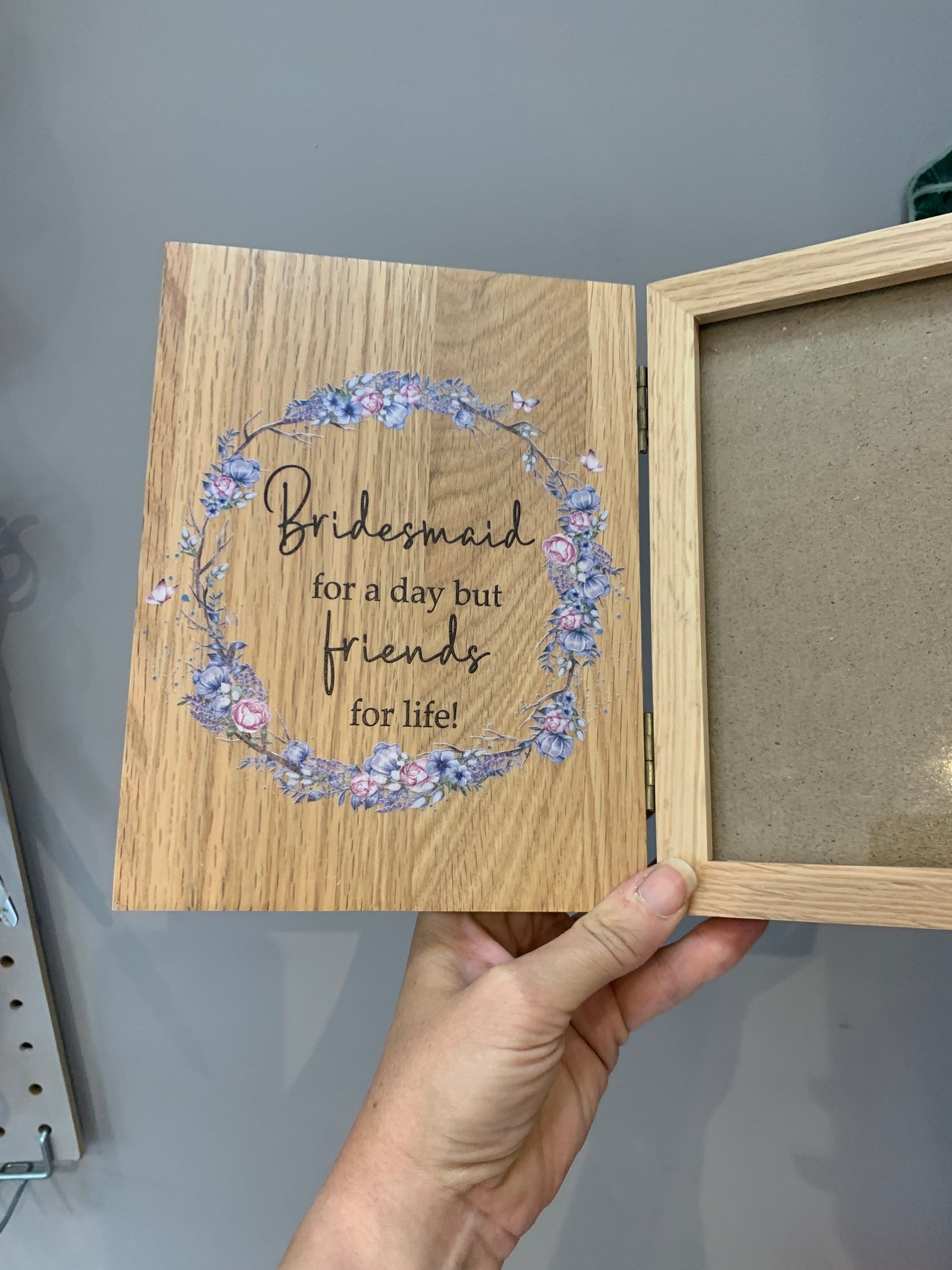 Bridesmaid photo frame