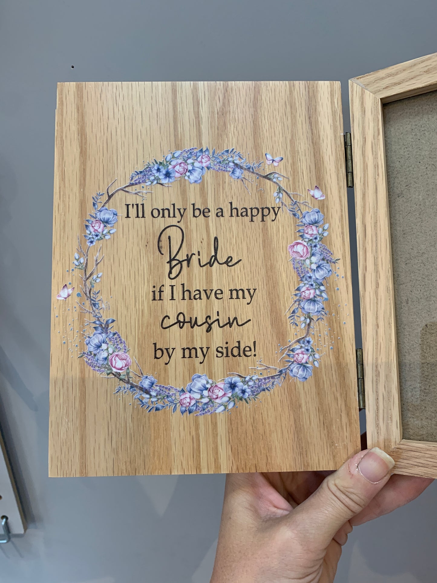 Bridesmaid photo frame