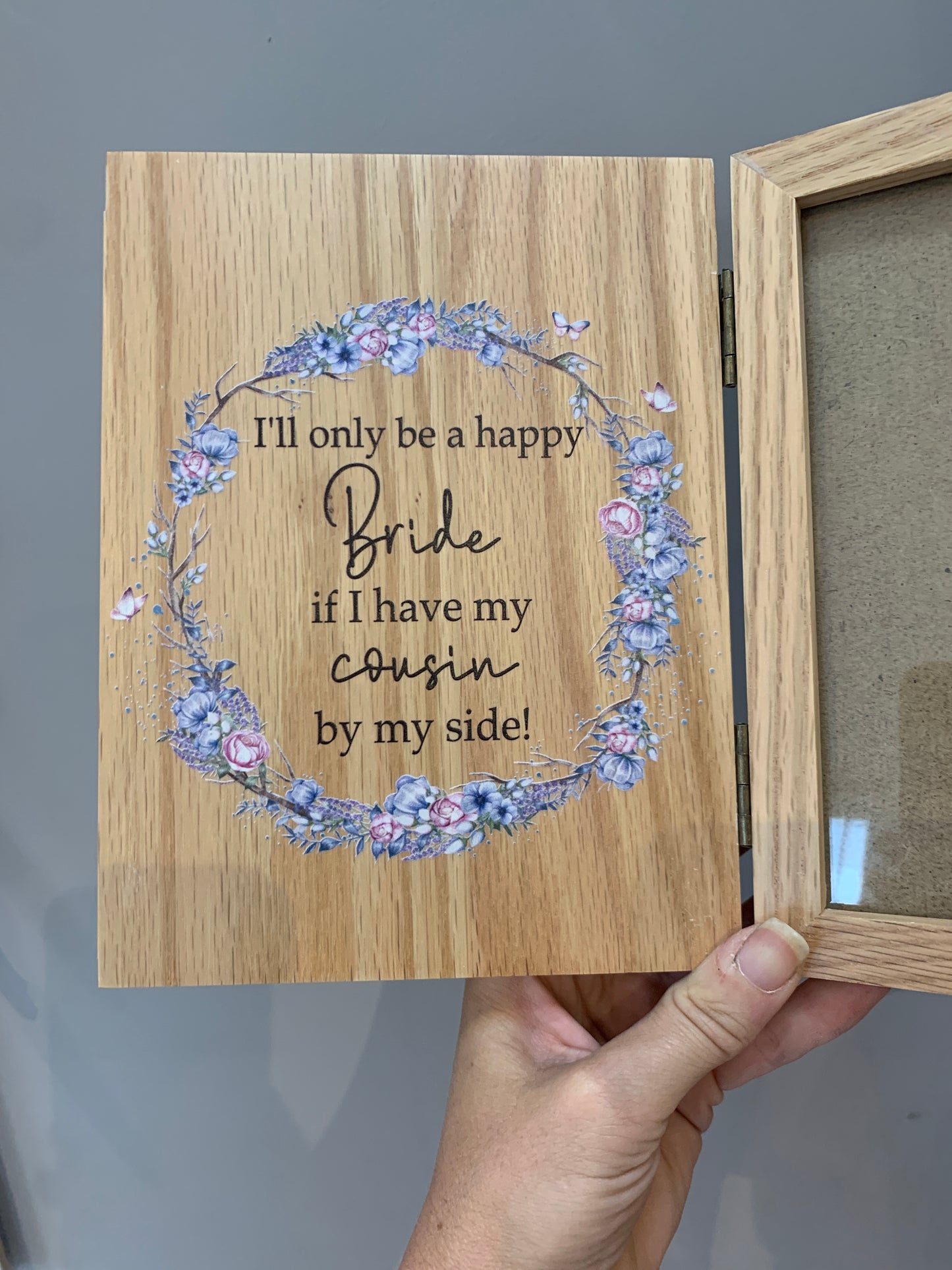 Bridesmaid photo frame