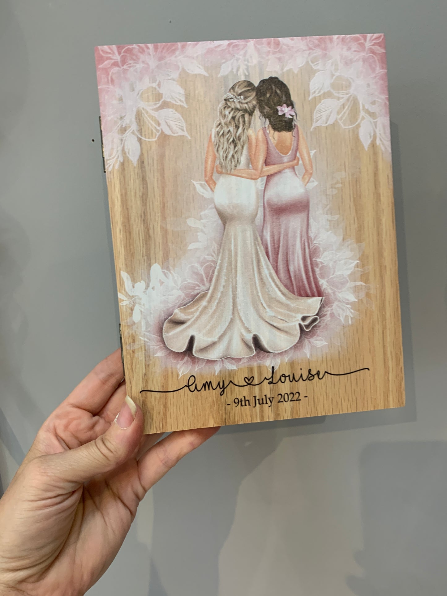 Bridesmaid photo frame