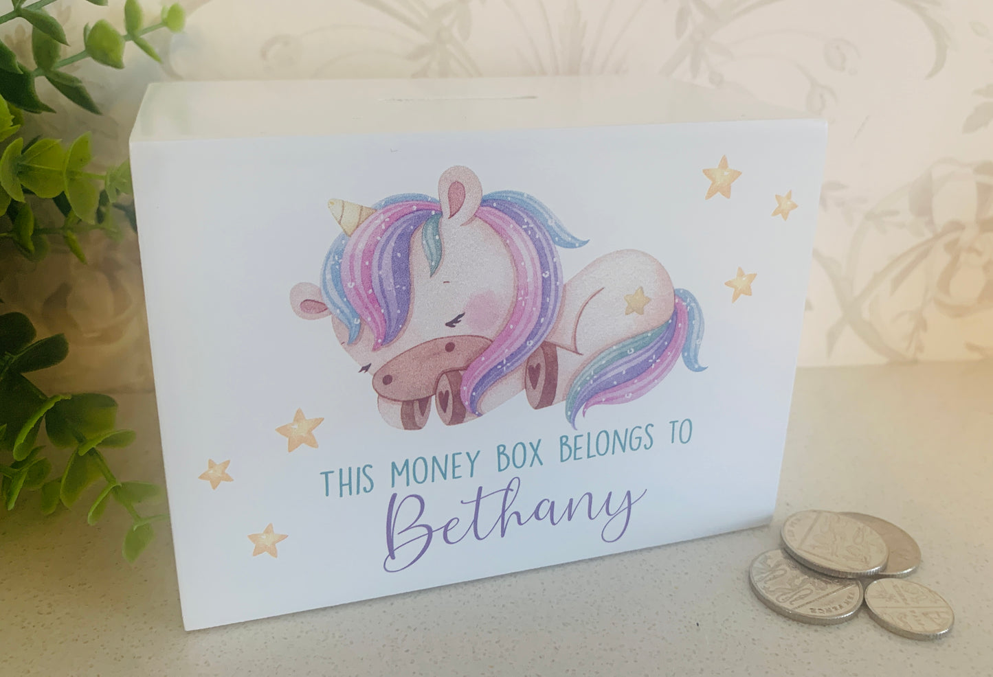 Unicorn money box