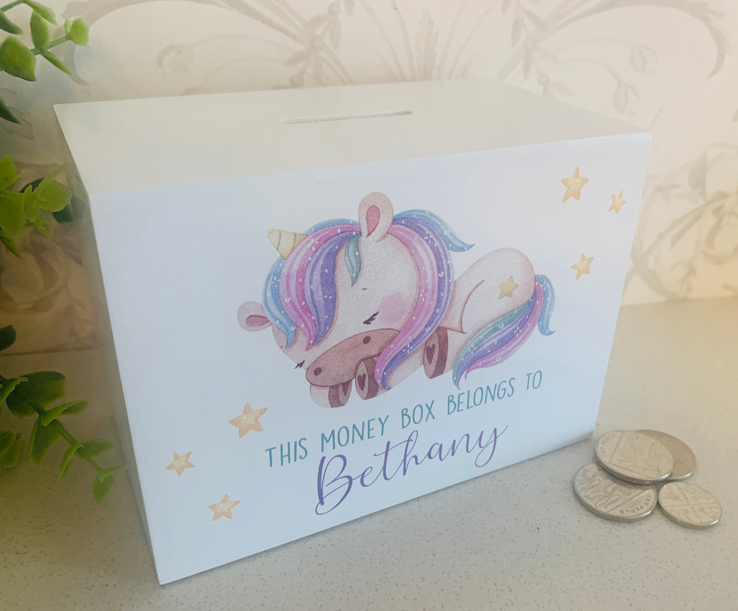 Unicorn money box