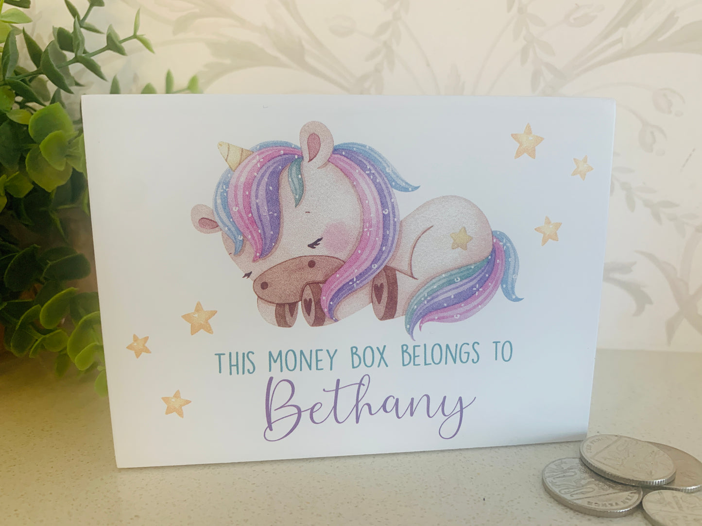 Unicorn money box