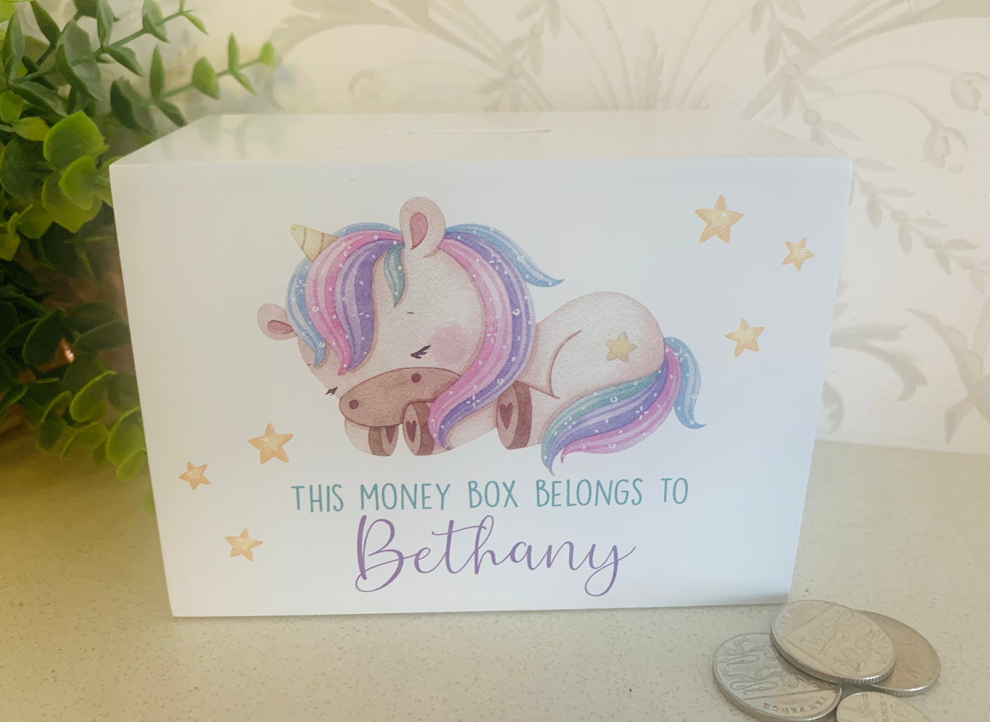 Unicorn money box