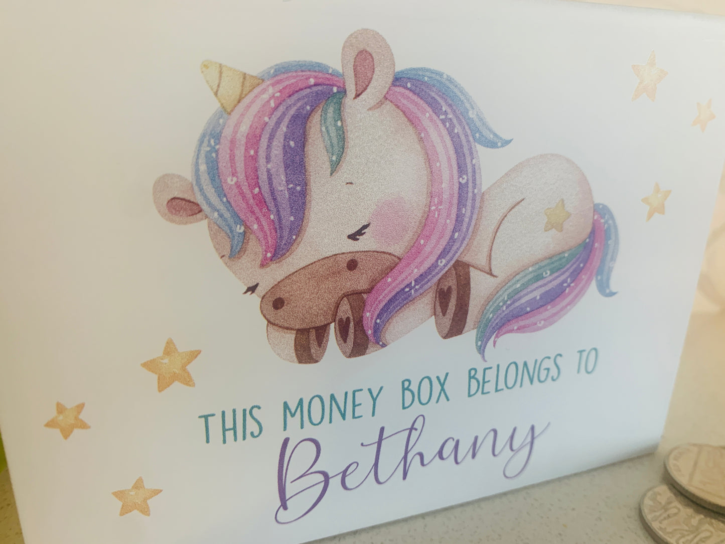 Unicorn money box