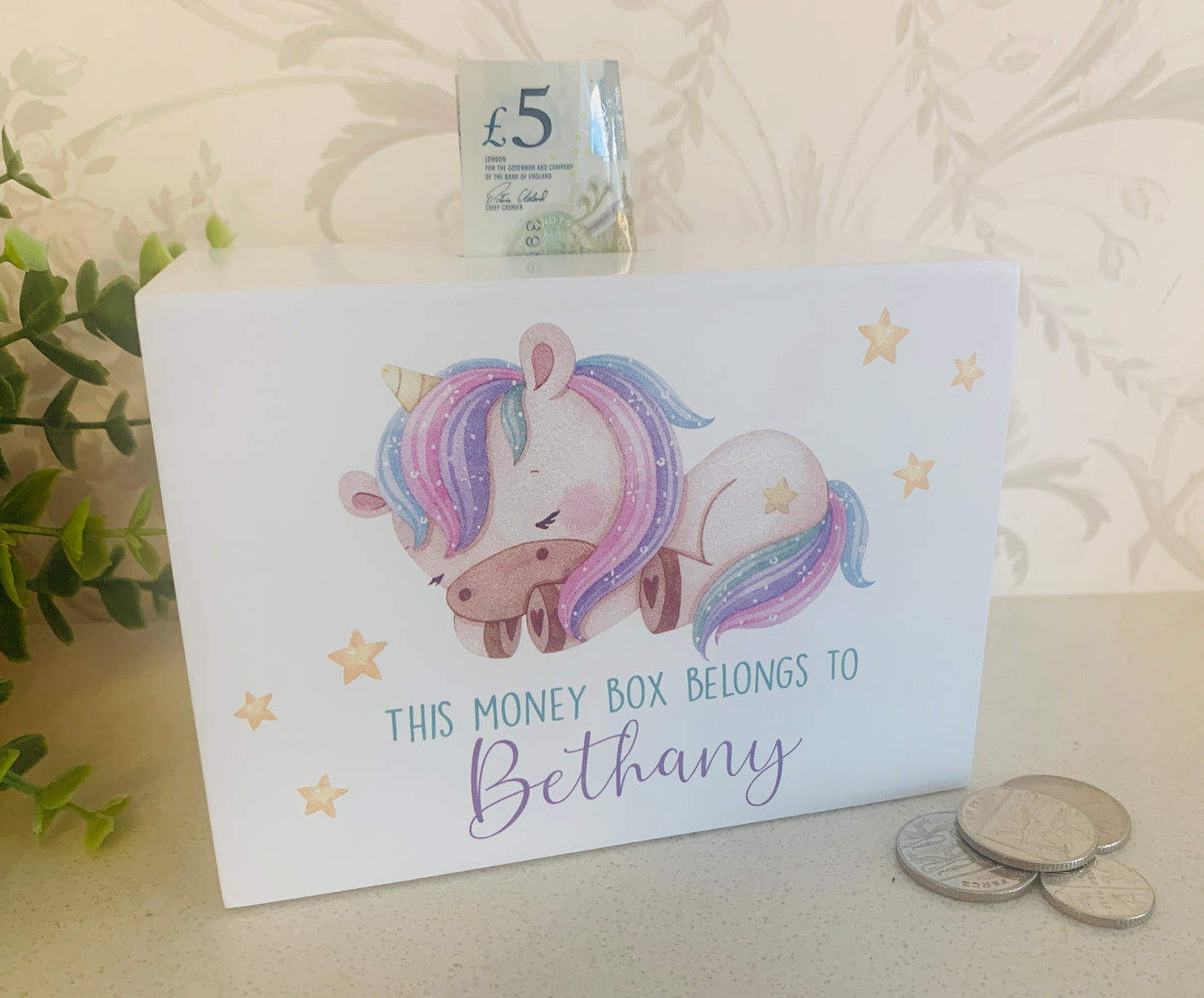 Unicorn money box