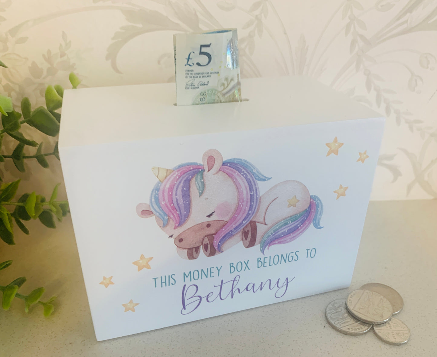 Unicorn money box