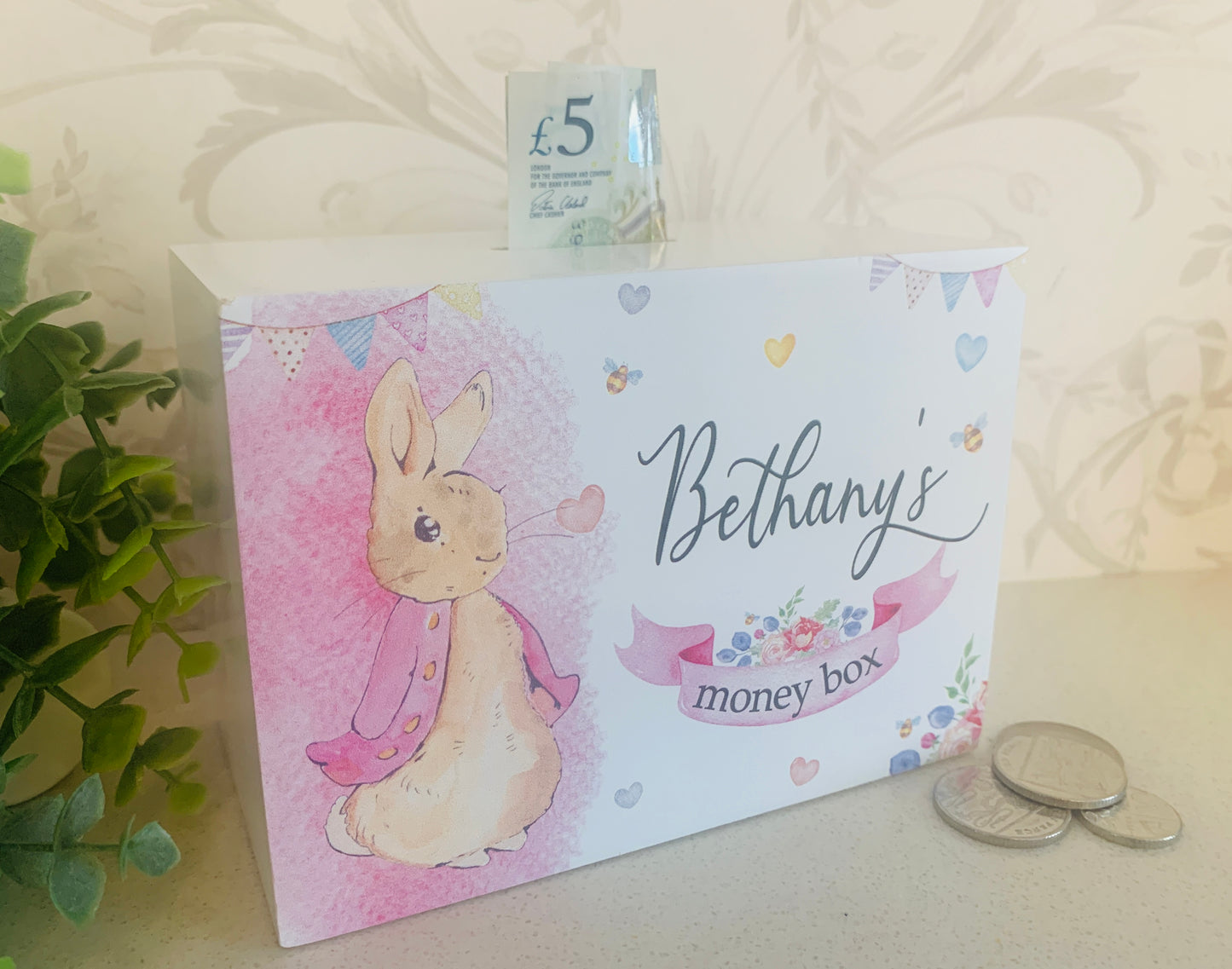 Rabbit money box