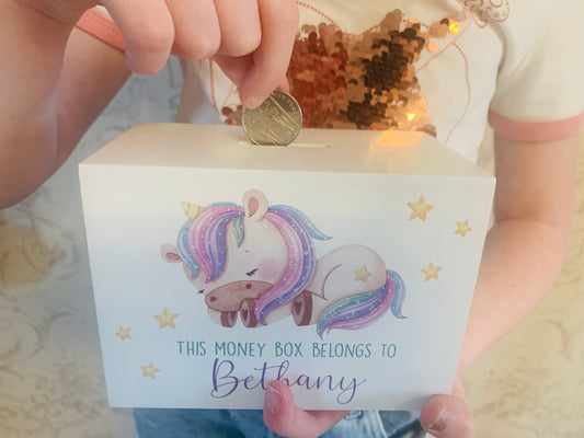 Unicorn money box