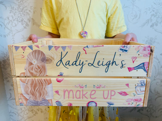 Make up personalised crate
