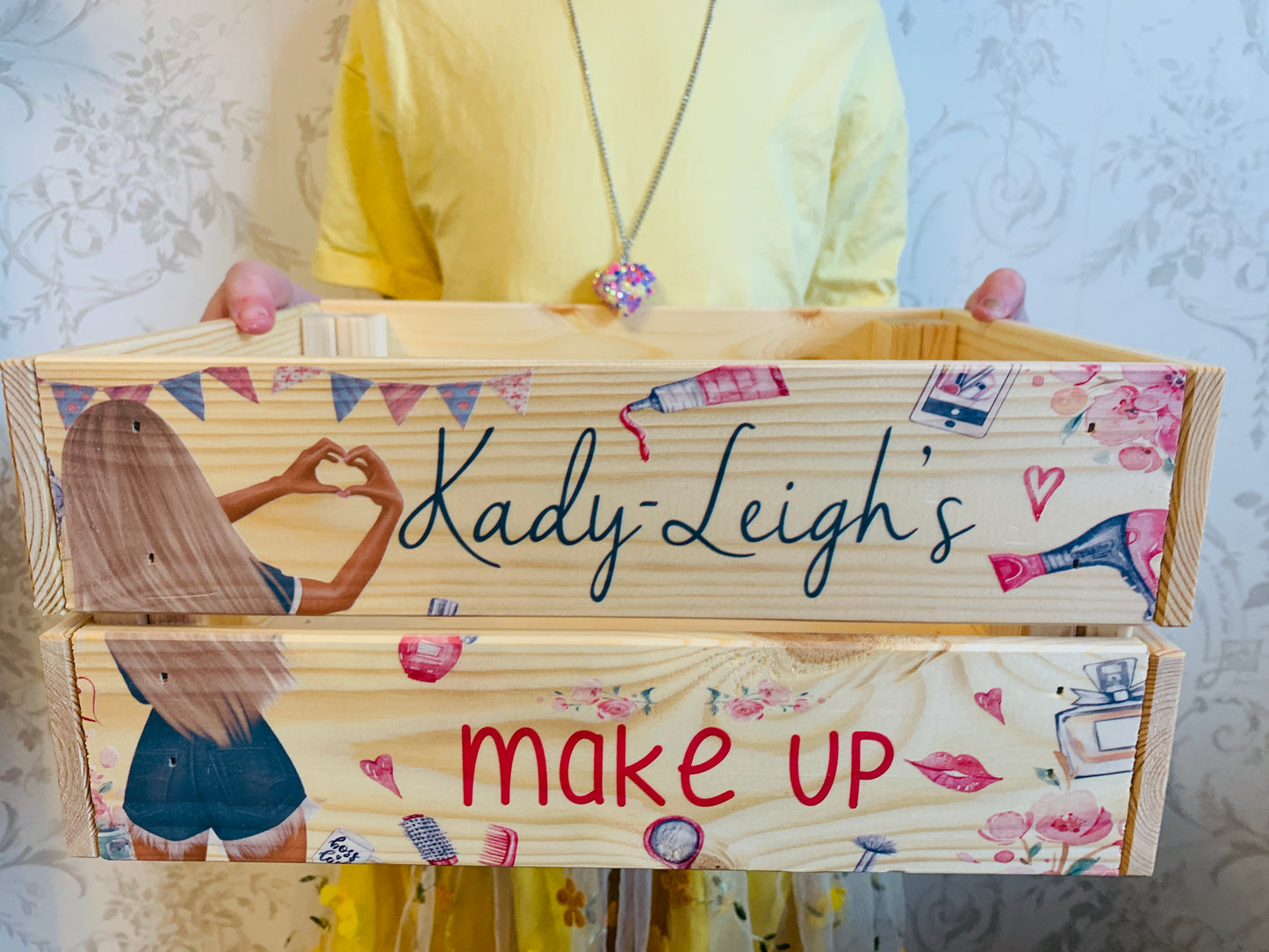 Make up personalised crate