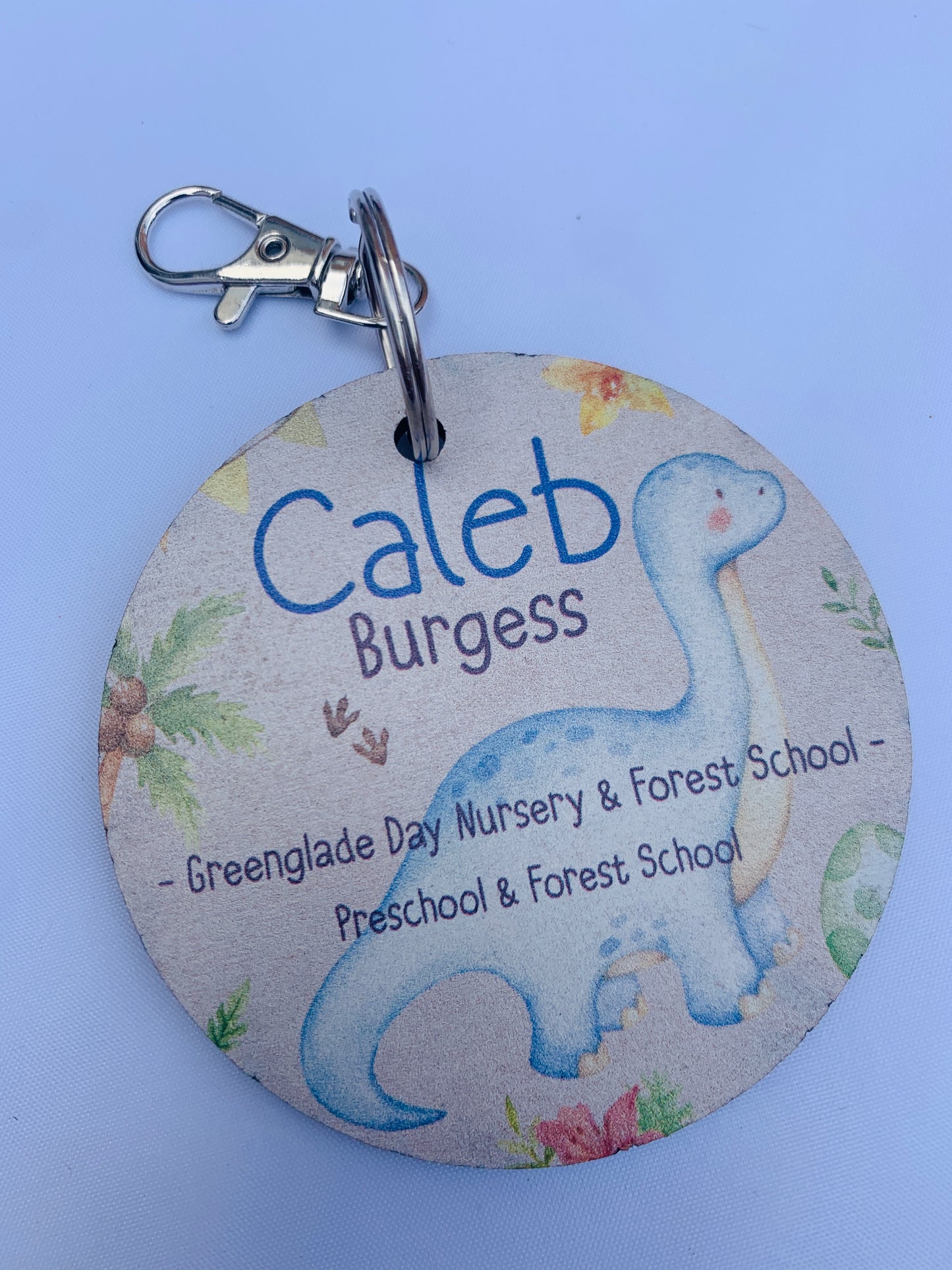 Book bag tag