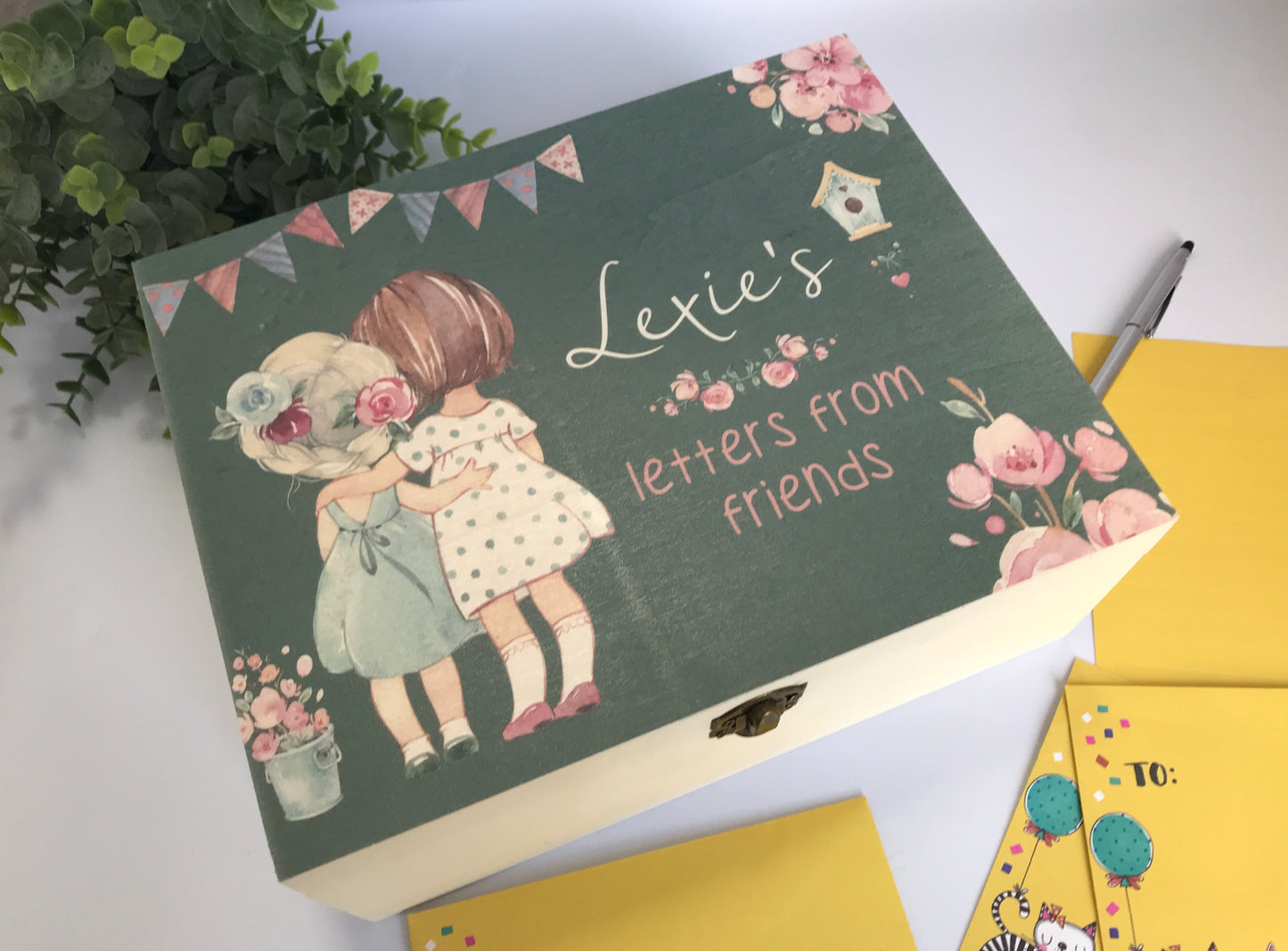 Best friends letters storage box