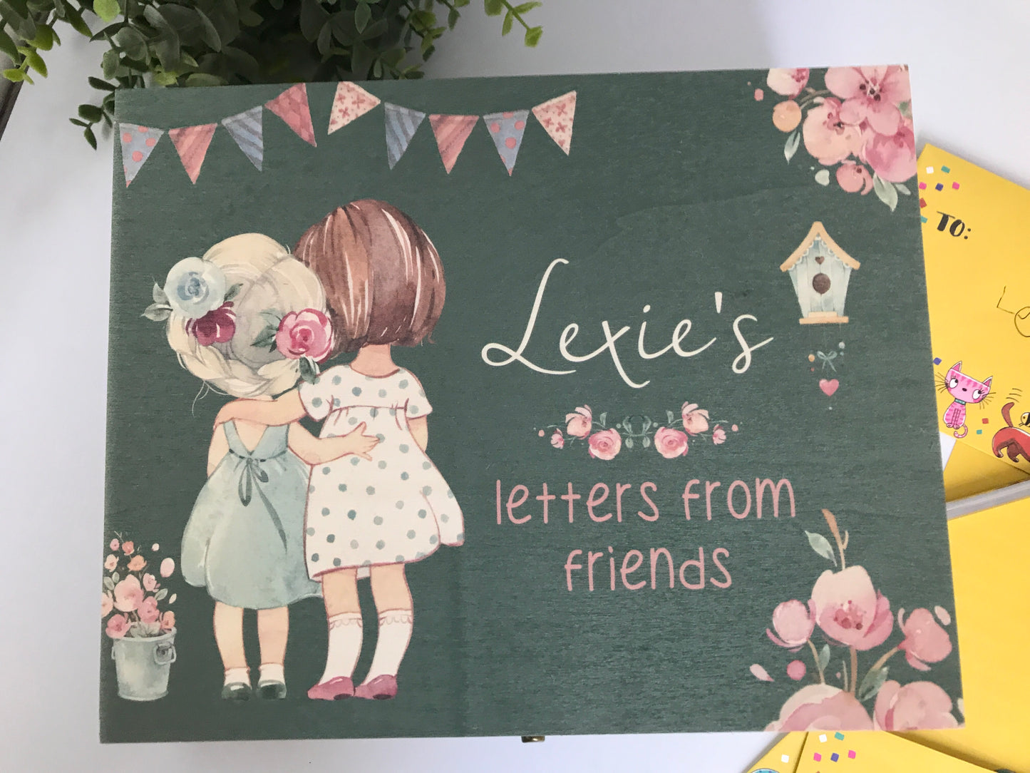 Best friends letters storage box