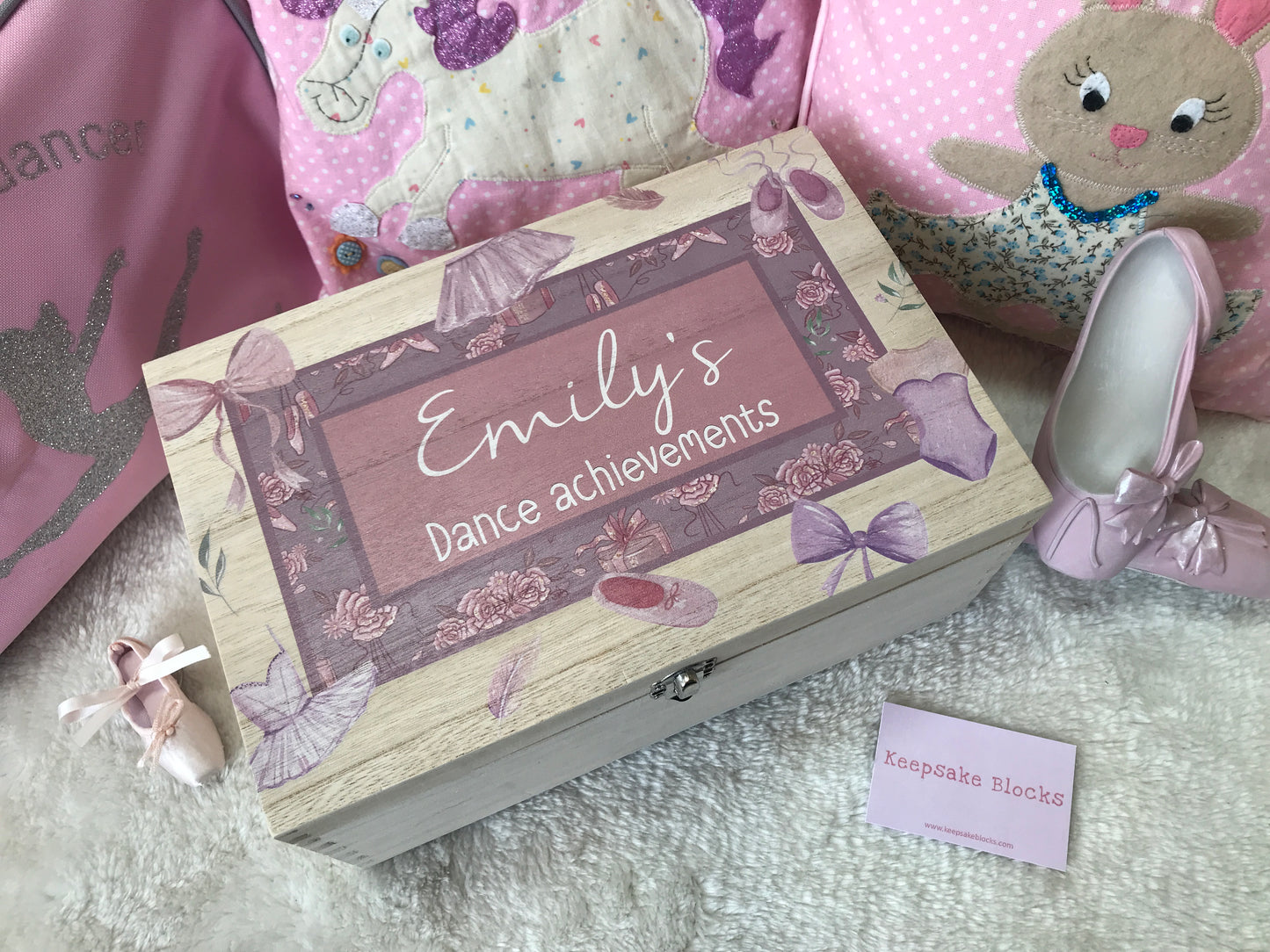 Dancing achievements memory box