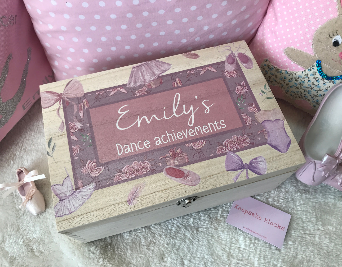 Dancing achievements memory box