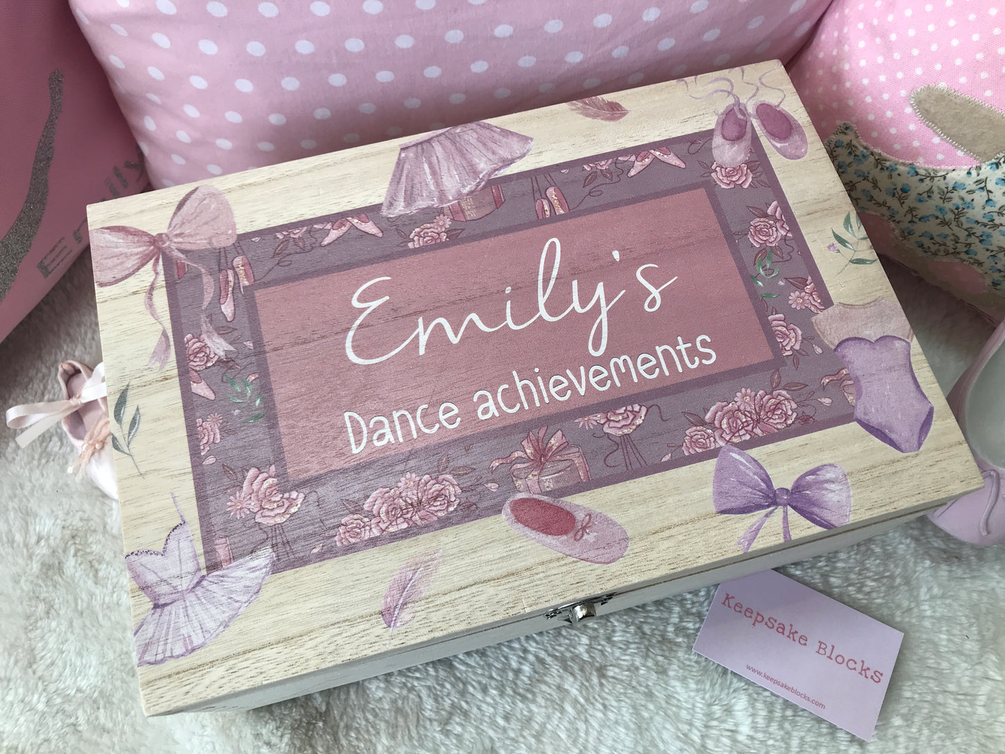 Dancing achievements memory box