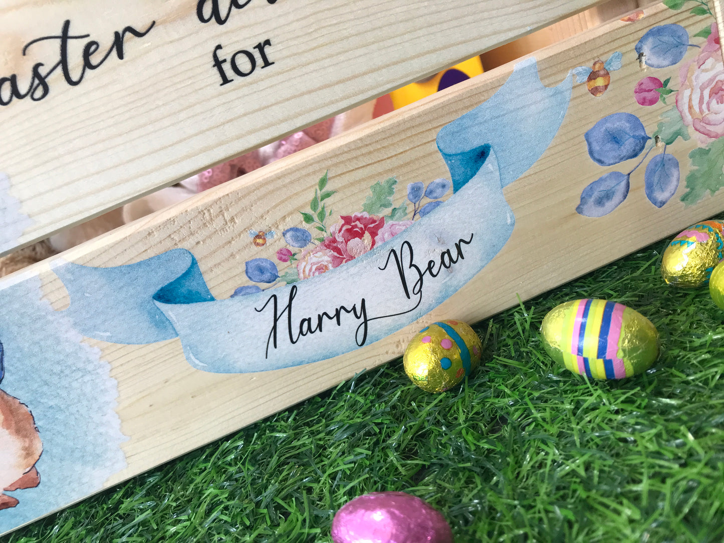 Rabbit Easter crate