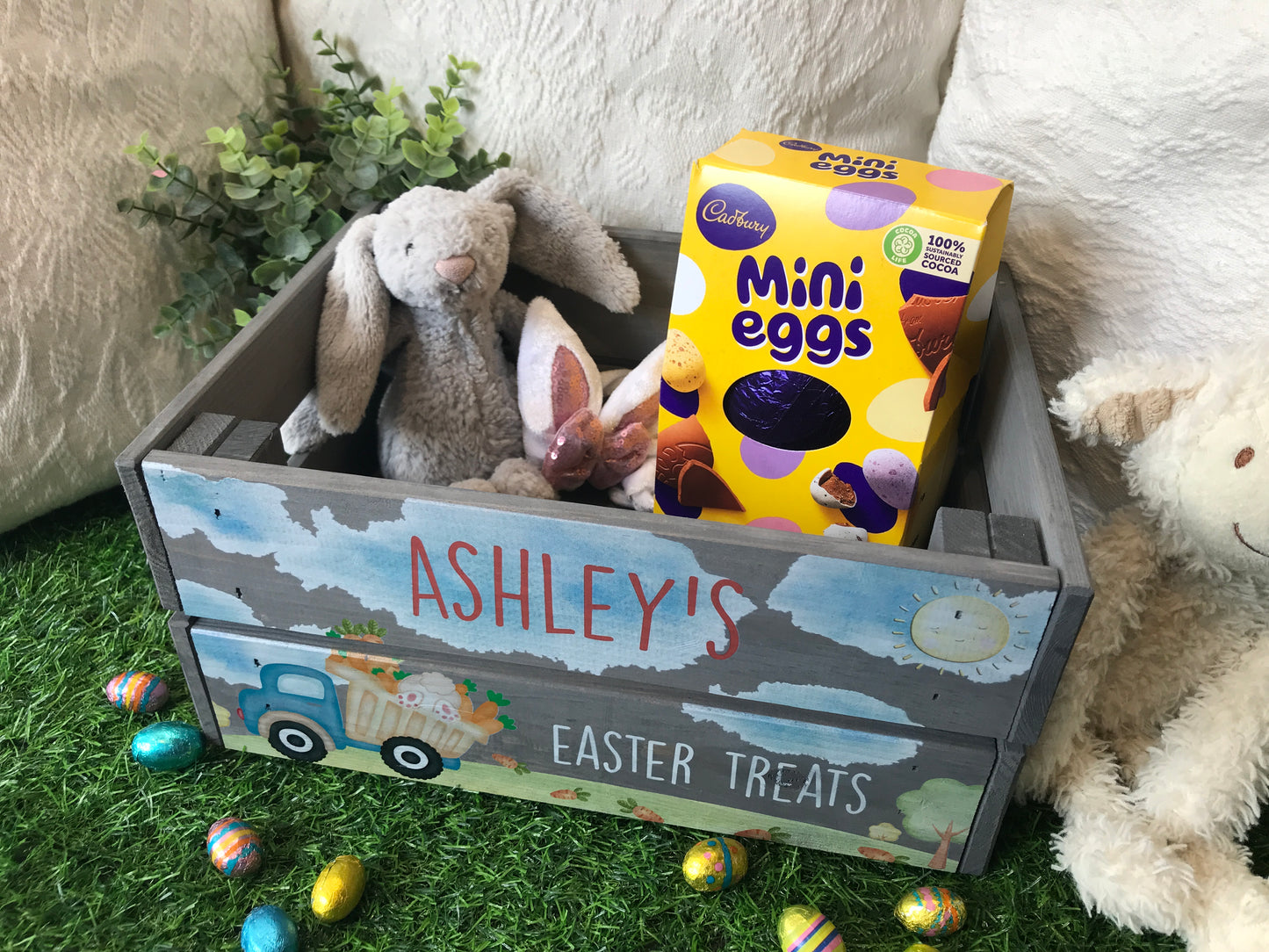 Tractor Easter crate