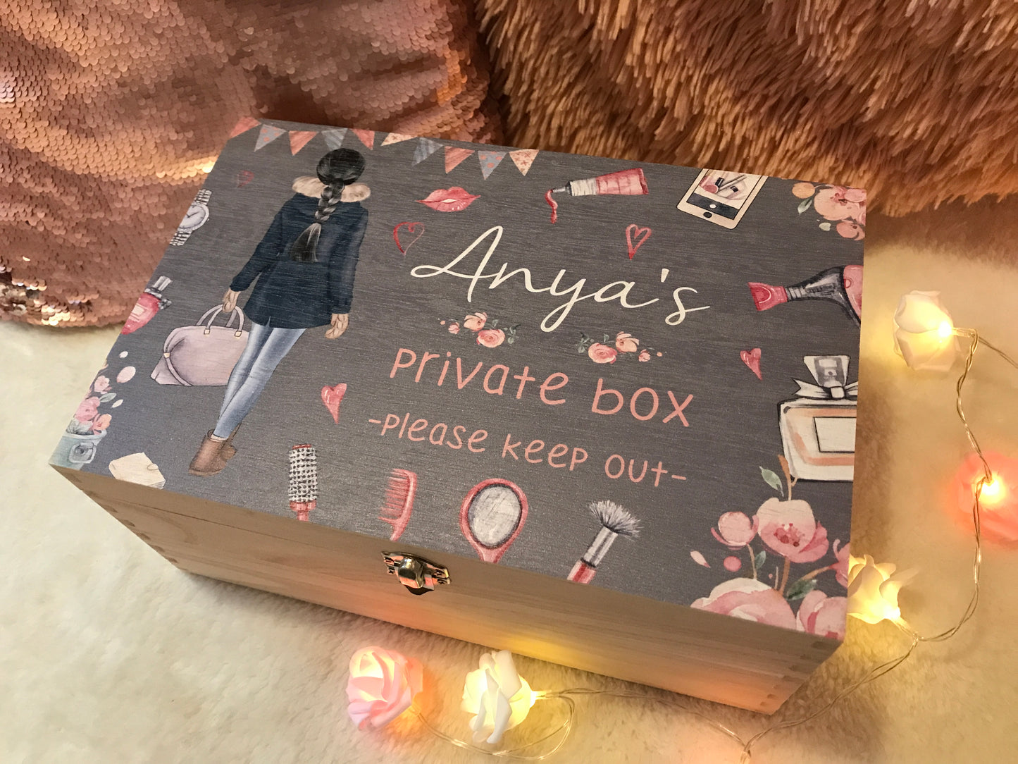 Girls keepsake box