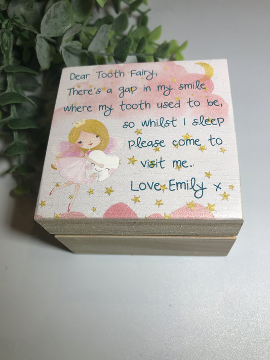 Enchanted Fairies Tooth Fairy box