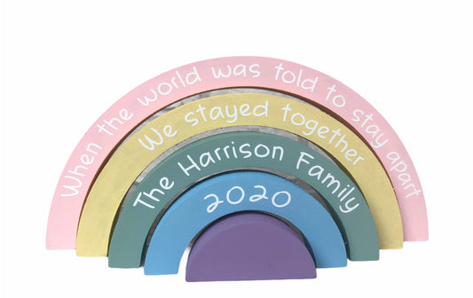 Lockdown Family Rainbow Stacker