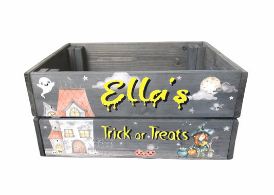 Halloween crate