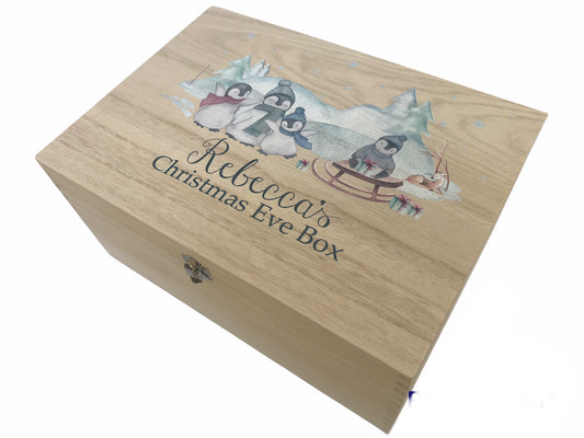 Penguin Christmas Box