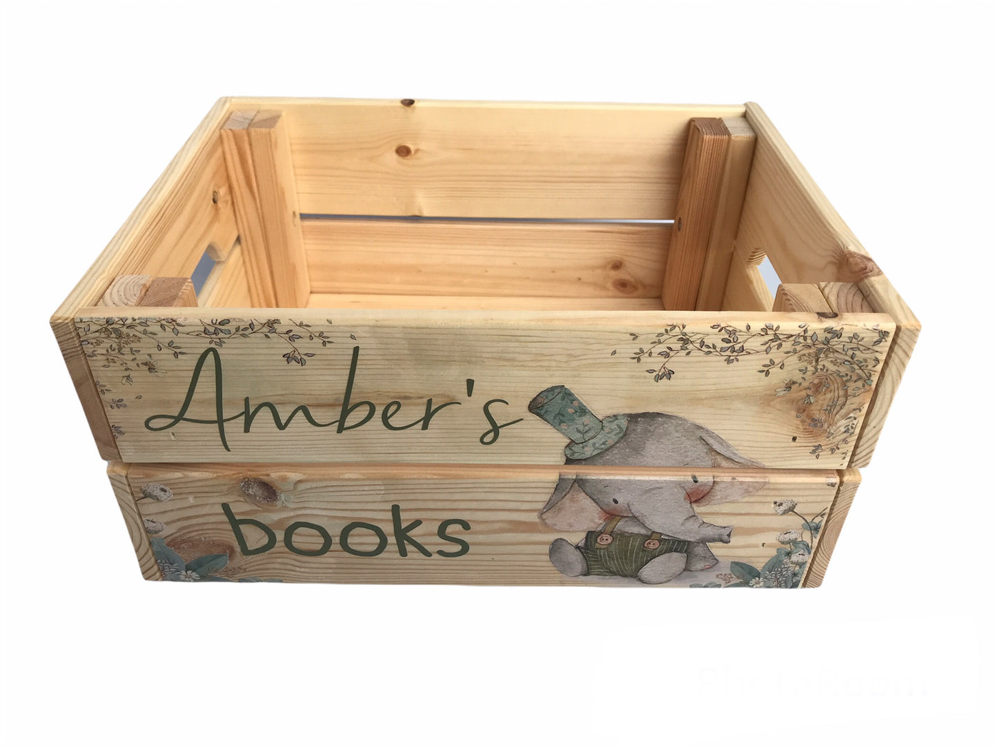 Ellie and friends personalised crate