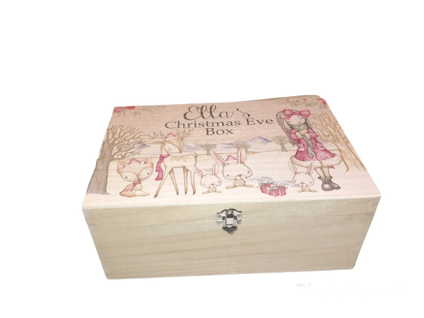 Woodland Girl Christmas Box