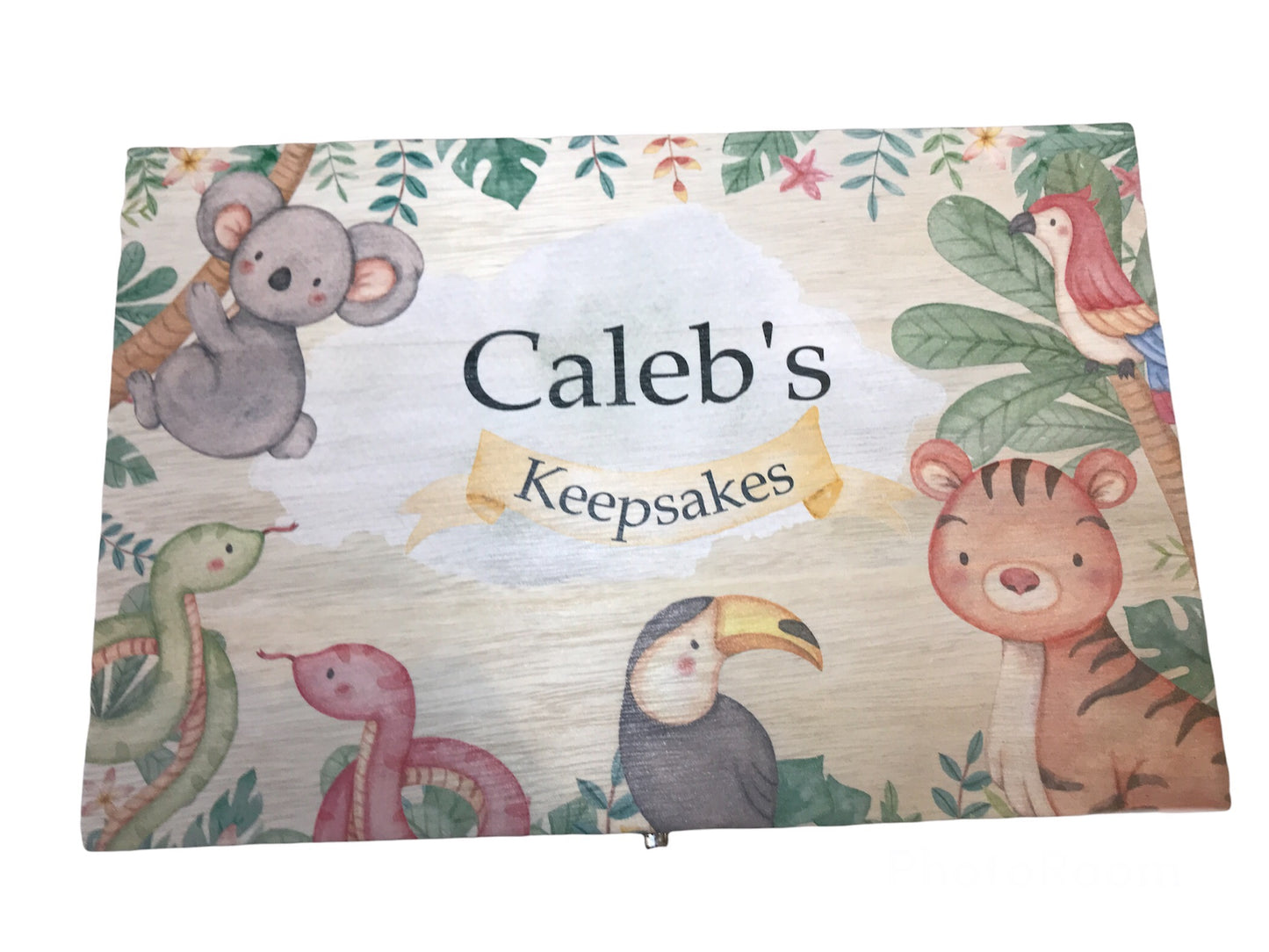 Jungle keepsake box