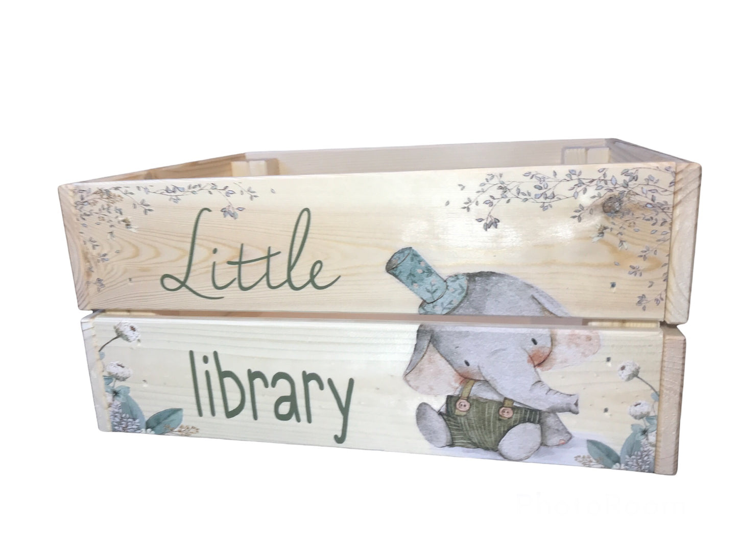 Ellie and friends personalised crate