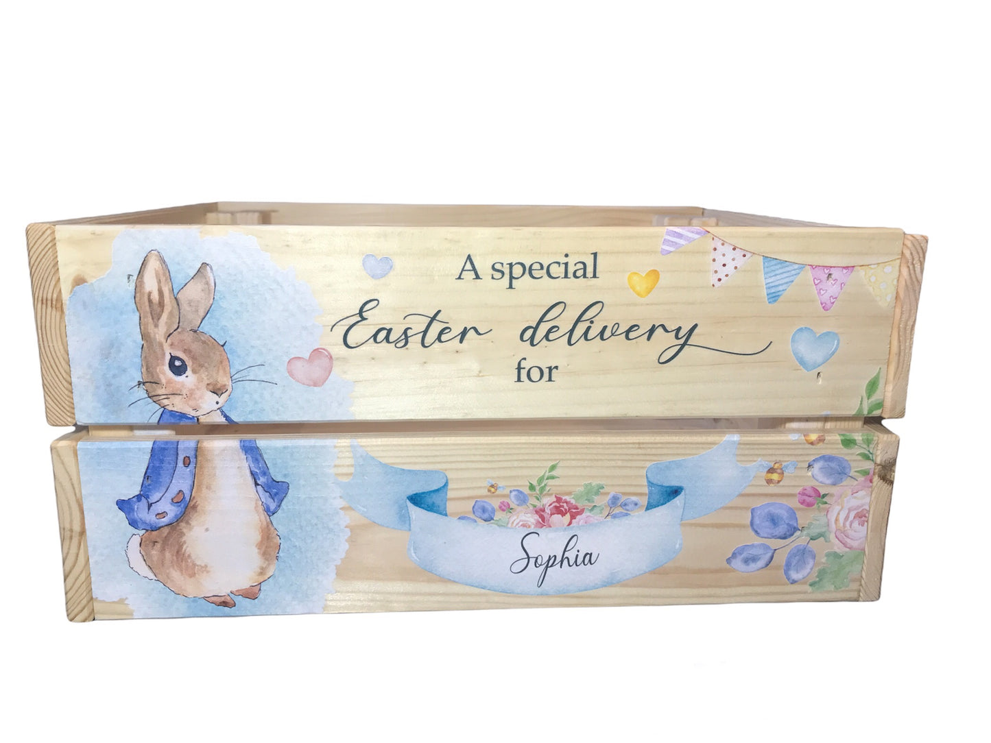 Rabbit Easter crate