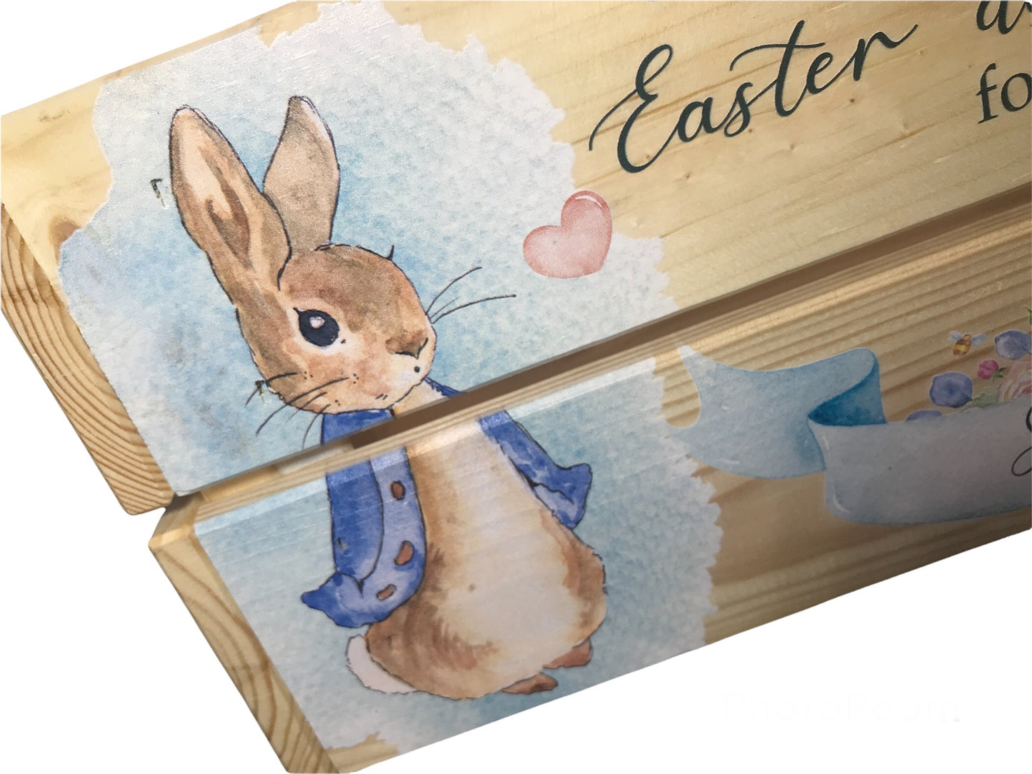 Rabbit Easter crate