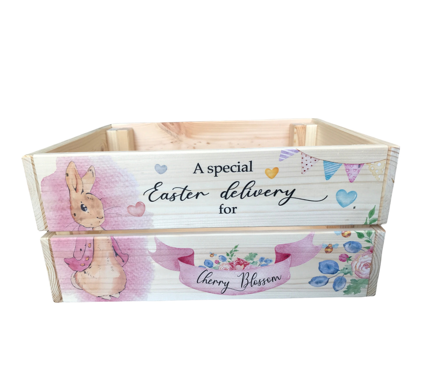 Rabbit Easter crate