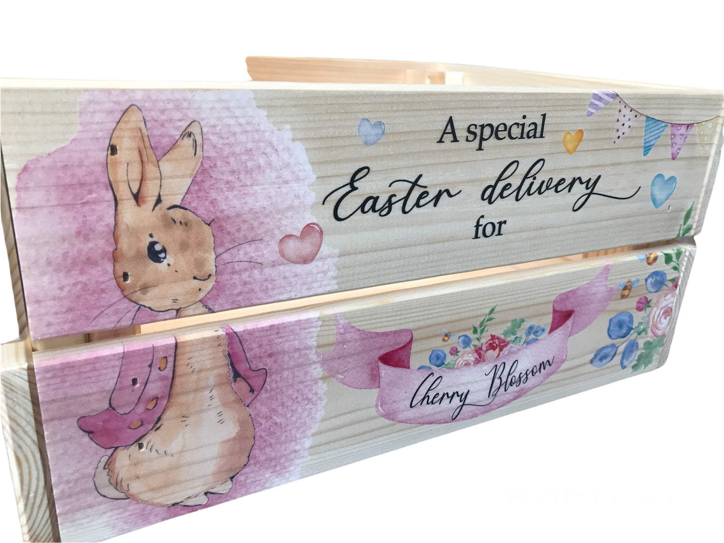 Rabbit Easter crate