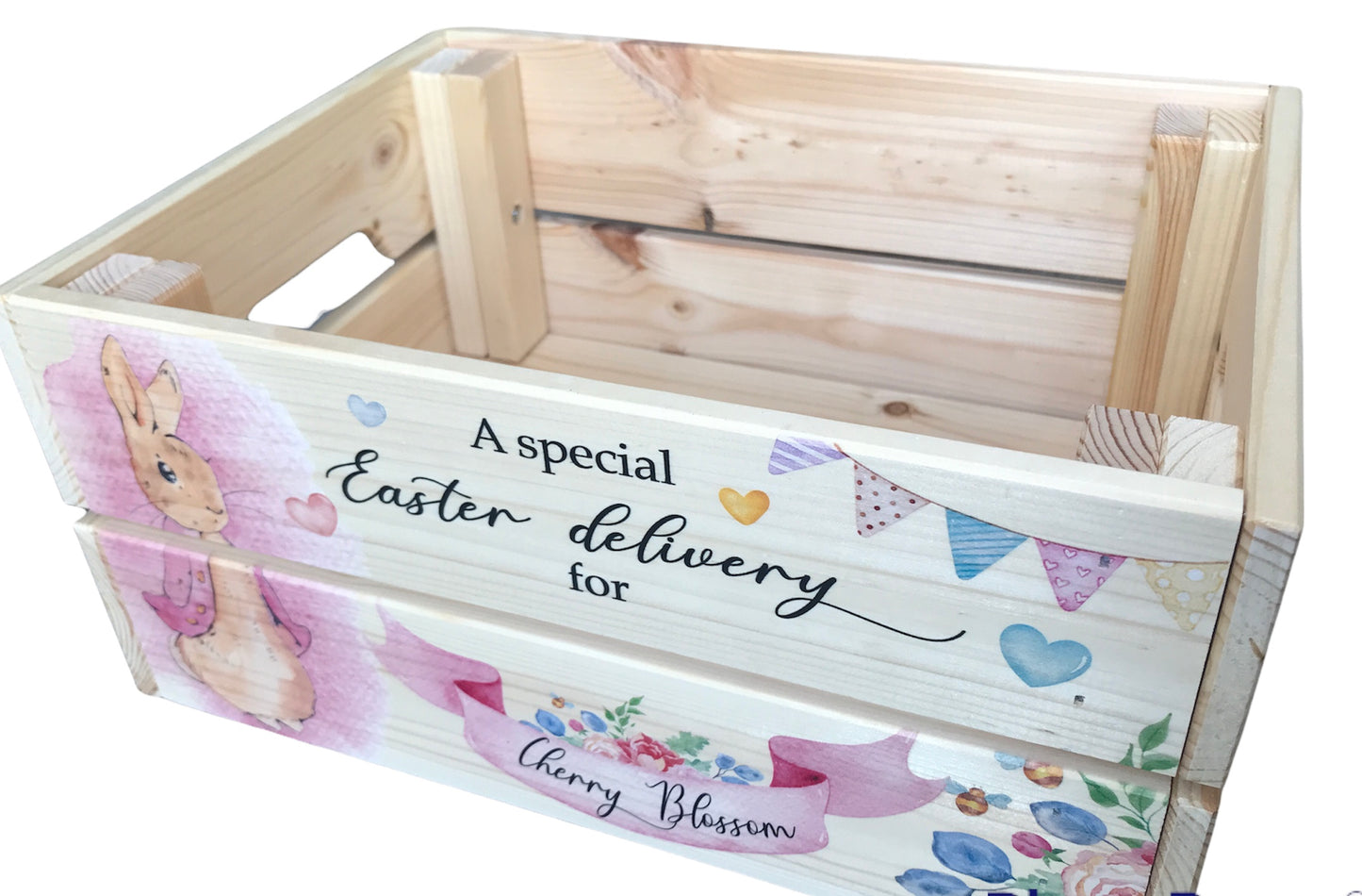 Rabbit Easter crate