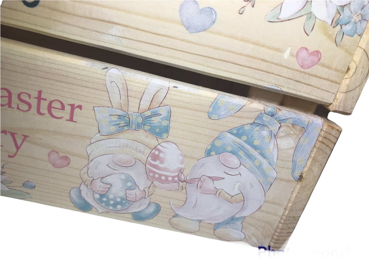 Gnome Easter crate