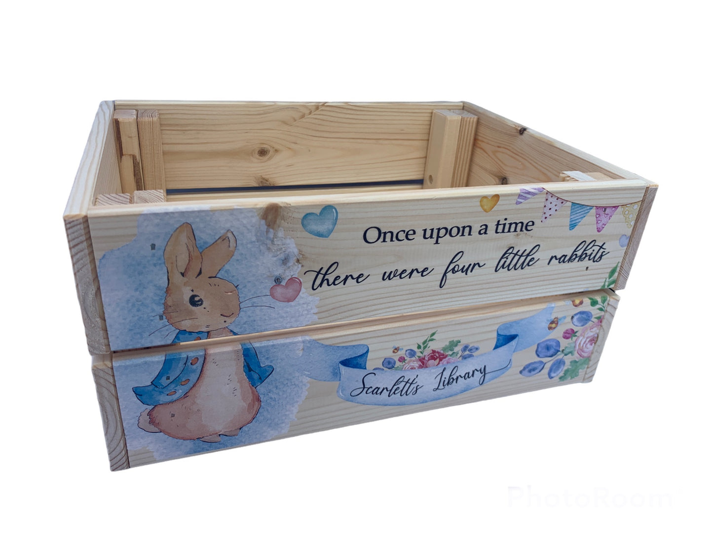 Rabbit book crate