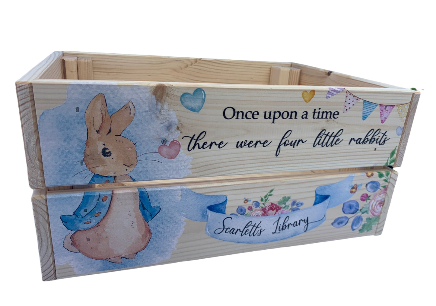 Rabbit book crate