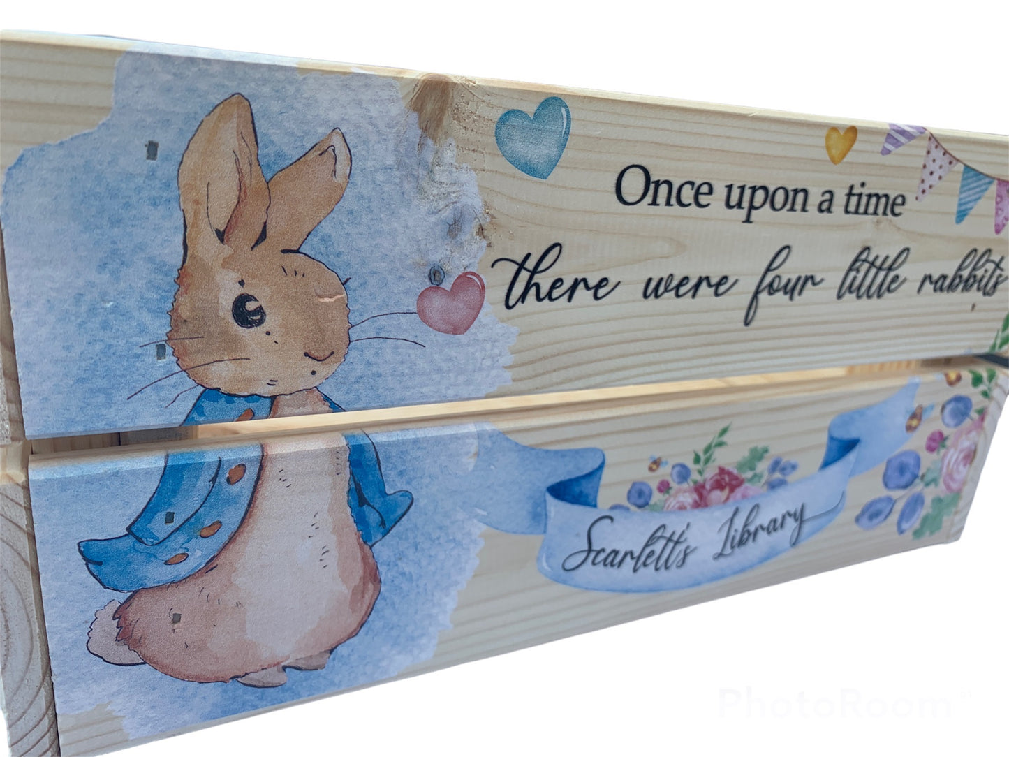 Rabbit book crate