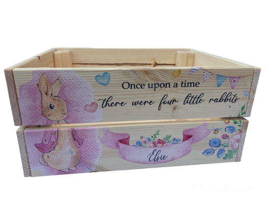 Rabbit book crate