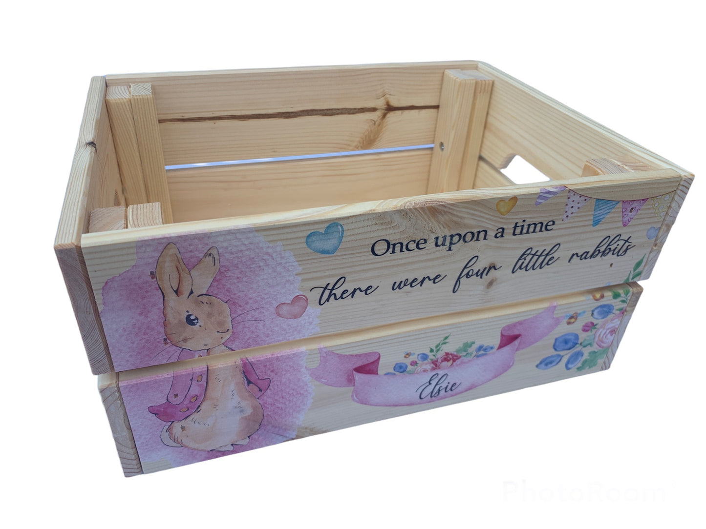 Rabbit book crate