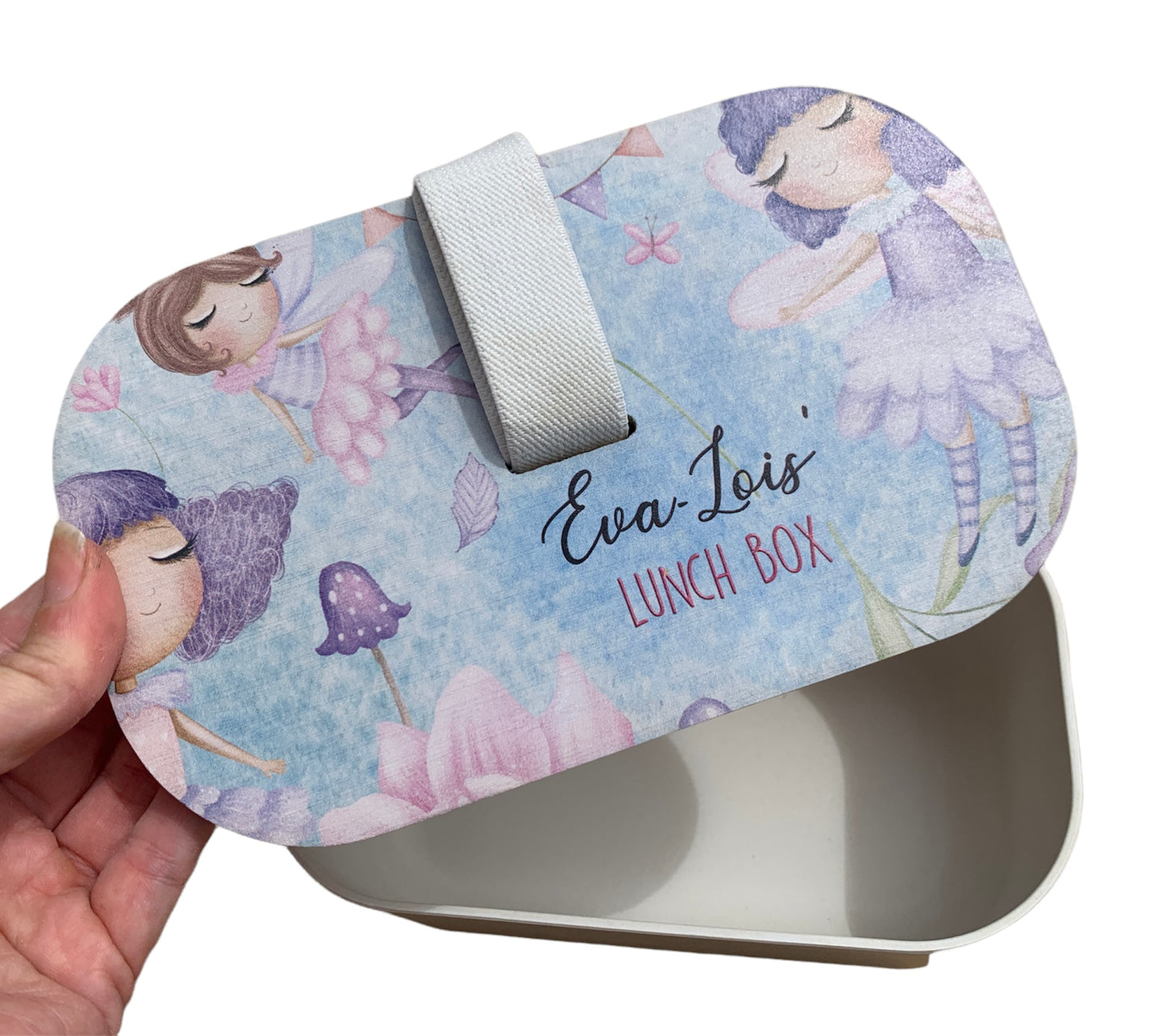 Fairy bamboo lunch box