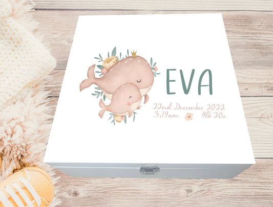 Luxury Whales keepsake box
